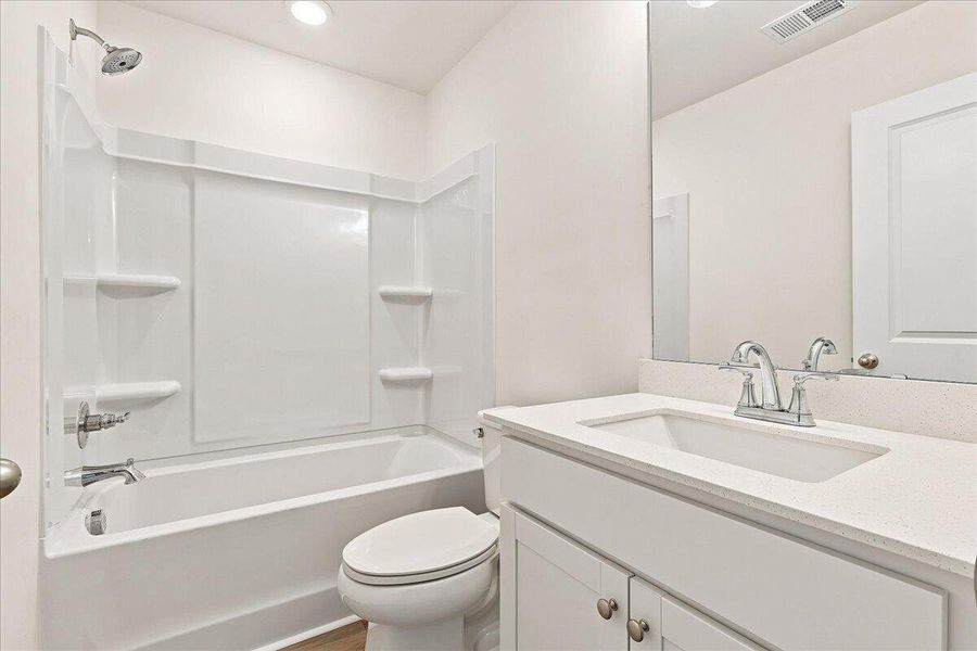 Furnished interior view inside a new home in Creekside at Andrews, Summerville (Image 9).