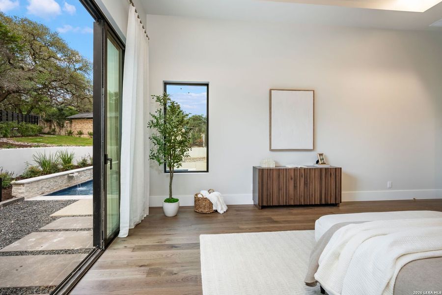 Exterior details and patio area of a home in , San Antonio (Image 26).