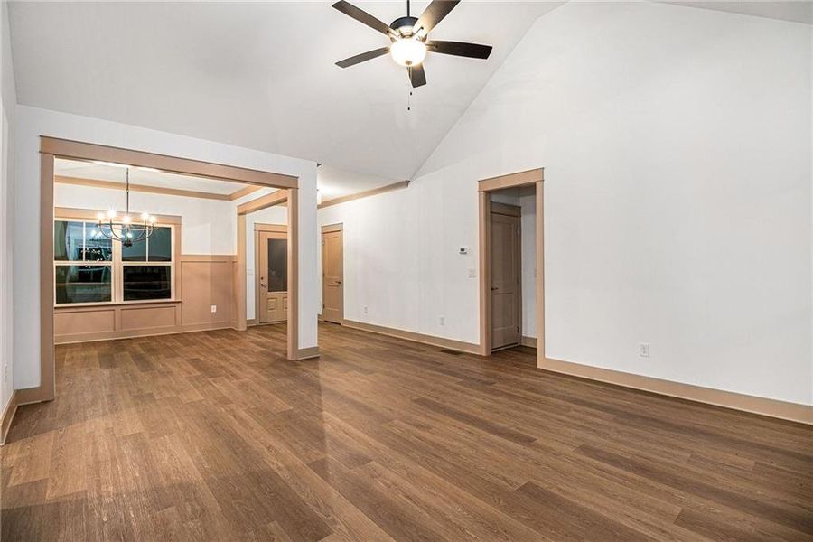 Spacious, unfurnished interior of a new home in , Taylorsville (Image 22).