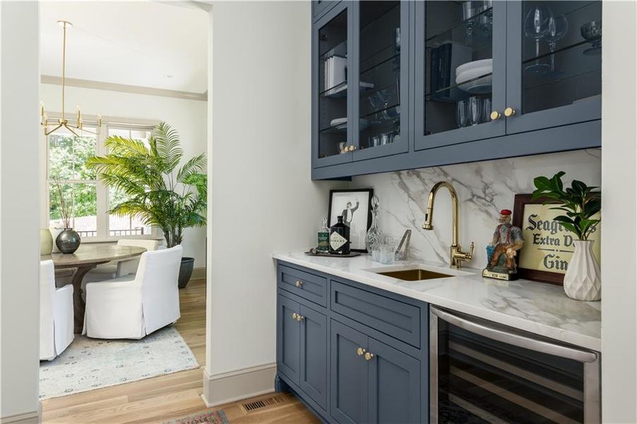 Furnished interior view inside a new home in , Woodstock (Image 12).