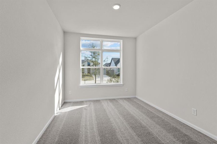 Representative unfurnished interior of a home built from the The Harperville by David Weekley Homes in Jordan Ranch 45' Homesites, Fulshear (Image 13). Representative unfurnished interior of a home built from the The Harperville by David Weekley Homes in Jordan Ranch 45' Homesites, Fulshear (Image 13).