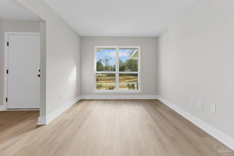 Spacious, unfurnished interior of a new home in Pecan Valley, Cantonment (Image 8). Spacious, unfurnished interior of a new home in Pecan Valley, Cantonment (Image 8).