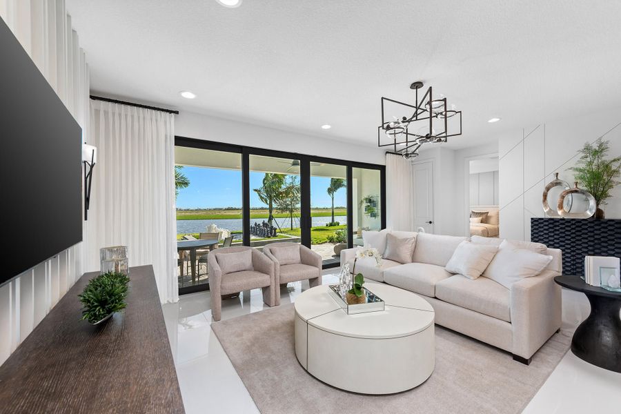 Representative furnished interior of a home built from the Sandpiper by GL Homes in Valencia Parc at Riverland, Port St. Lucie (Image 13). Representative furnished interior of a home built from the Sandpiper by GL Homes in Valencia Parc at Riverland, Port St. Lucie (Image 13).