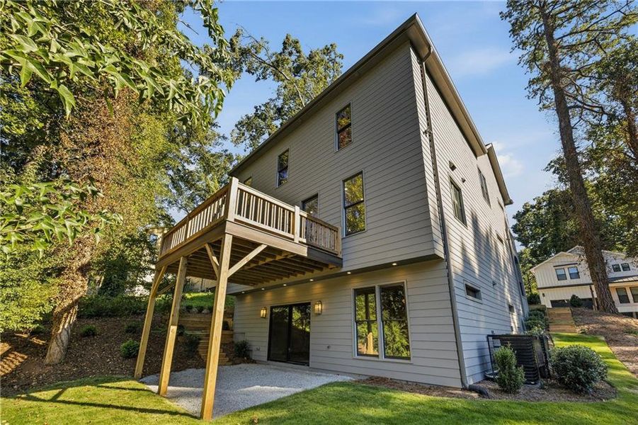 Exterior details and patio area of a home in , Scottdale (Image 4).