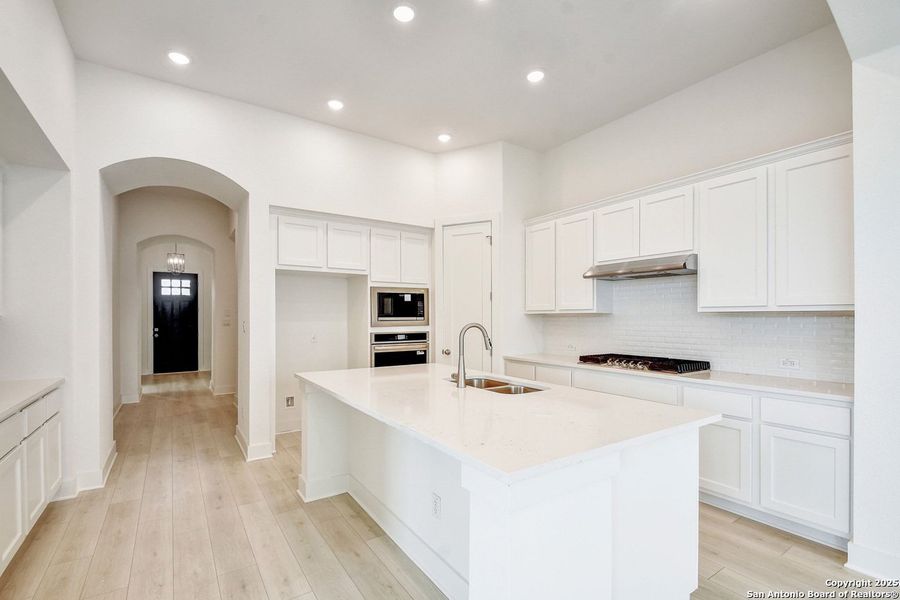 Furnished interior view inside a new home in La Cima: 50ft. lots, San Marcos (Image 6).