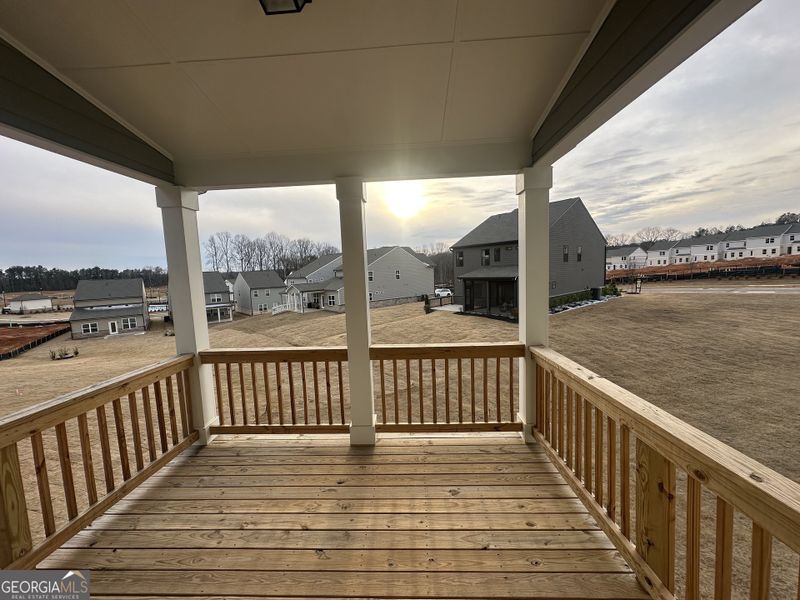 Exterior details and patio area of a home in Kentmere, Auburn (Image 4).