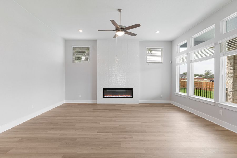 Spacious, unfurnished interior of a new home in Broken Oak, Georgetown (Image 37). Spacious, unfurnished interior of a new home in Broken Oak, Georgetown (Image 37).