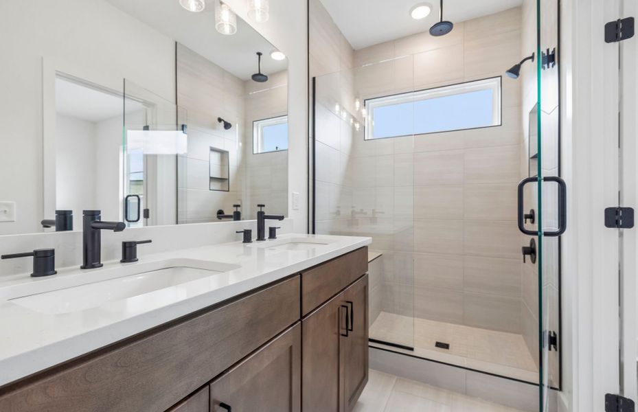 Furnished interior view inside a new home in Skyline, Nashville (Image 10).