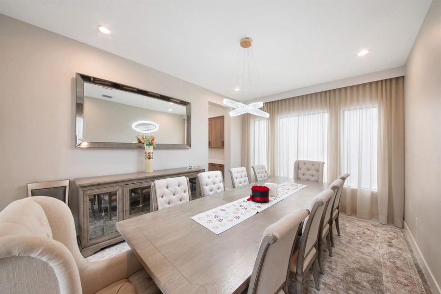 Furnished interior view inside a new home in , Boca Raton (Image 17).