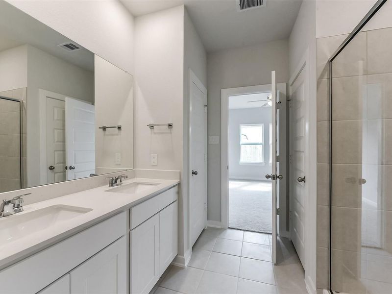 Furnished interior view inside a new home in The Villages at WestPointe, Dayton (Image 15).