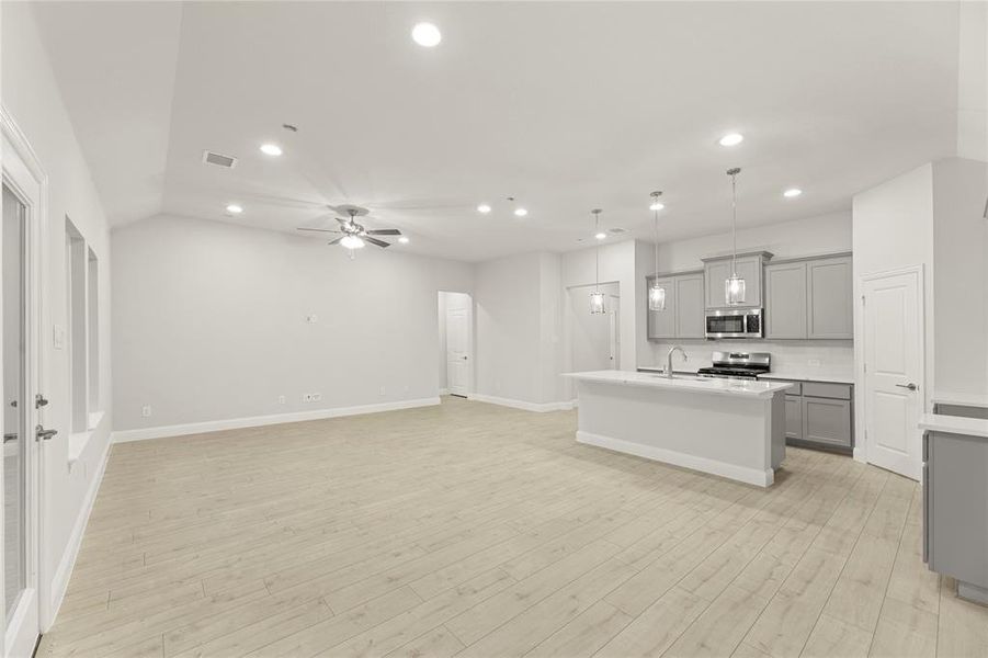 Furnished interior view inside a new home in Creekside, Royse City (Image 14).