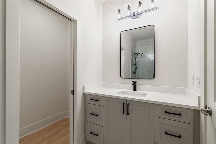 Furnished interior view inside a new home in , Alpharetta (Image 13).