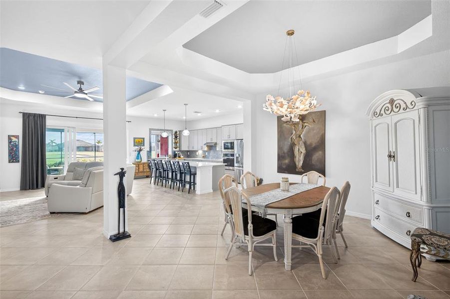 Furnished interior view inside a new home in , Venice (Image 13).