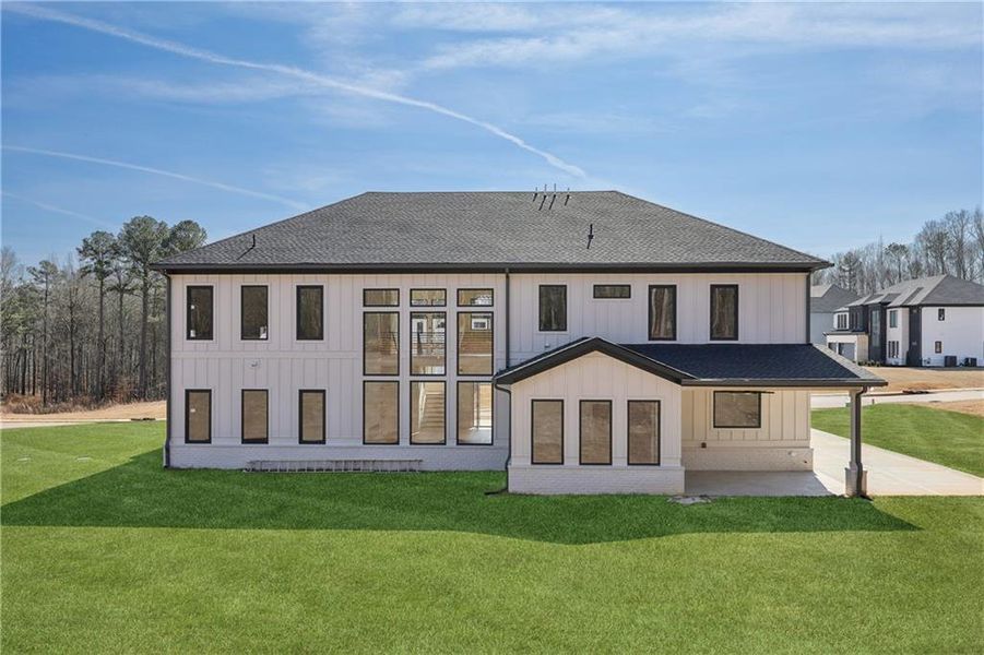 Exterior details and patio area of a home in , Auburn (Image 31). Exterior details and patio area of a home in , Auburn (Image 31).