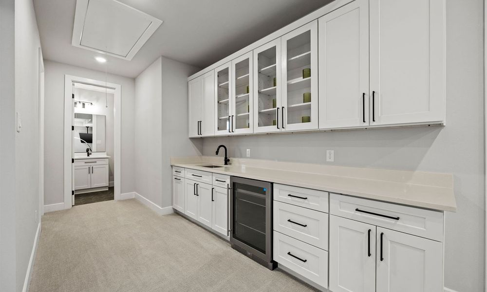 Representative furnished interior of a home built from the Rushmore by Cope Homes in Capitol Hill, Anna (Image 28).