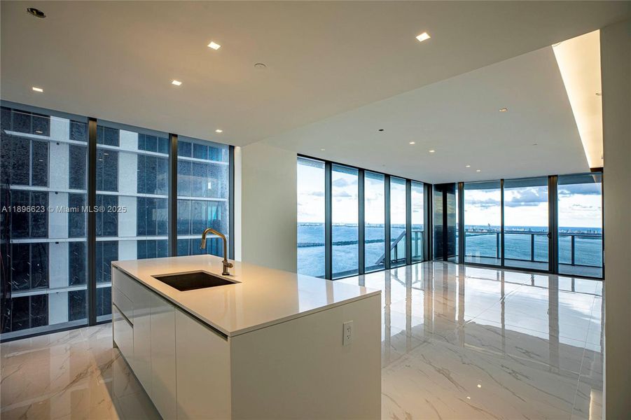 Furnished interior view inside a new home in , Miami (Image 7). Furnished interior view inside a new home in , Miami (Image 7).