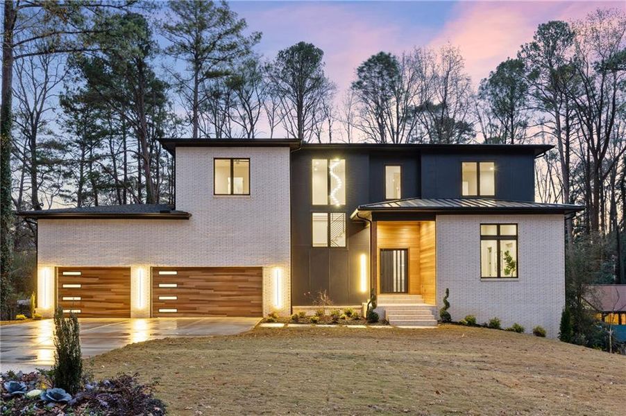 Exterior details and patio area of a home in , Sandy Springs (Image 32). Exterior details and patio area of a home in , Sandy Springs (Image 32).