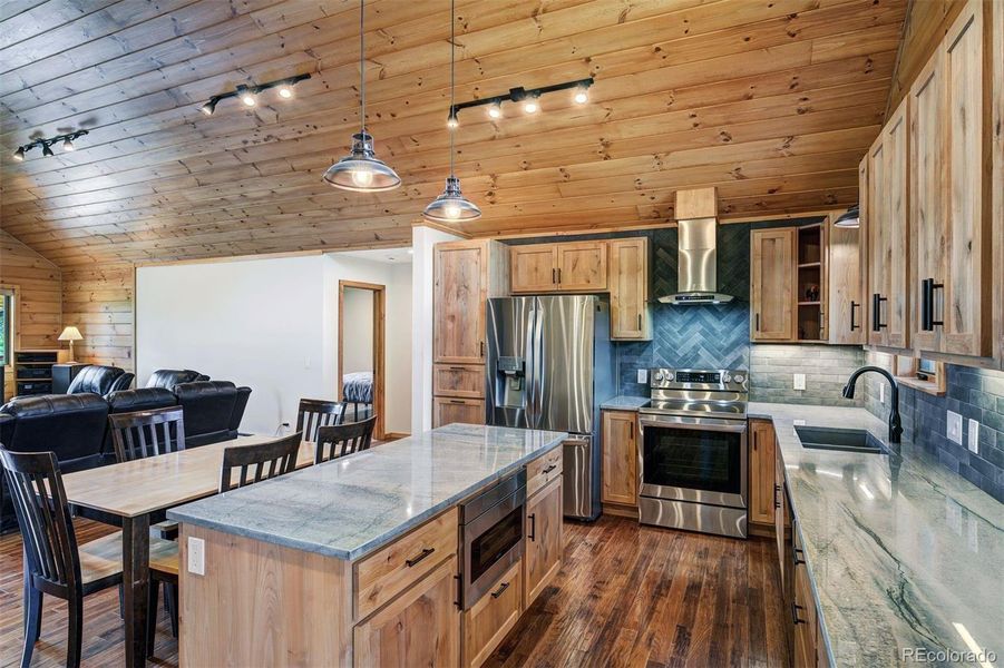 Furnished interior view inside a new home in , Fairplay (Image 16).