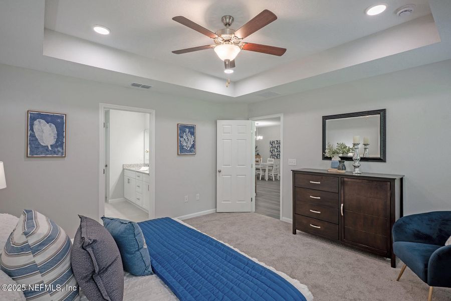 Furnished interior view inside a new home in , Jacksonville (Image 35). Furnished interior view inside a new home in , Jacksonville (Image 35).