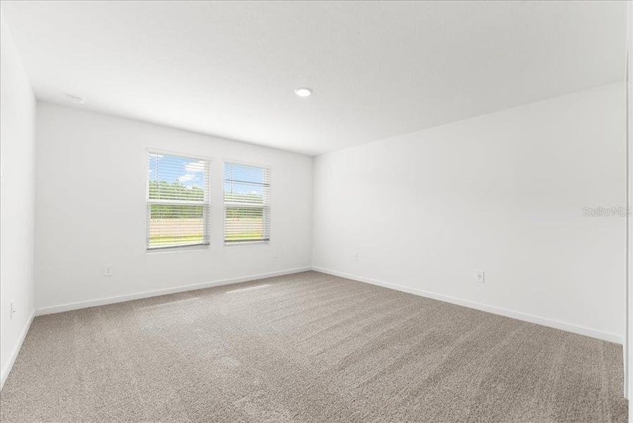 Spacious, unfurnished interior of a new home in Flagler Village - Classic Series, Palm Coast (Image 15). Spacious, unfurnished interior of a new home in Flagler Village - Classic Series, Palm Coast (Image 15).