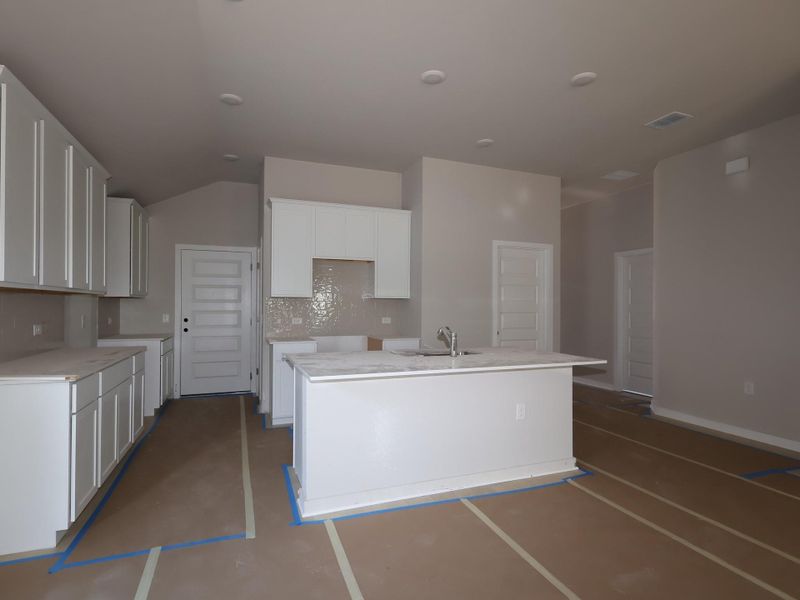 In-progress construction of a new home in Marble Creek Crossing, Austin, TX (Image 4). In-progress construction of a new home in Marble Creek Crossing, Austin, TX (Image 4).