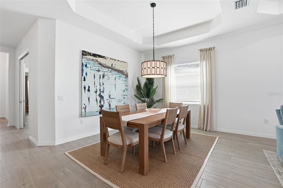 Furnished interior view inside a new home in , Punta Gorda (Image 25).