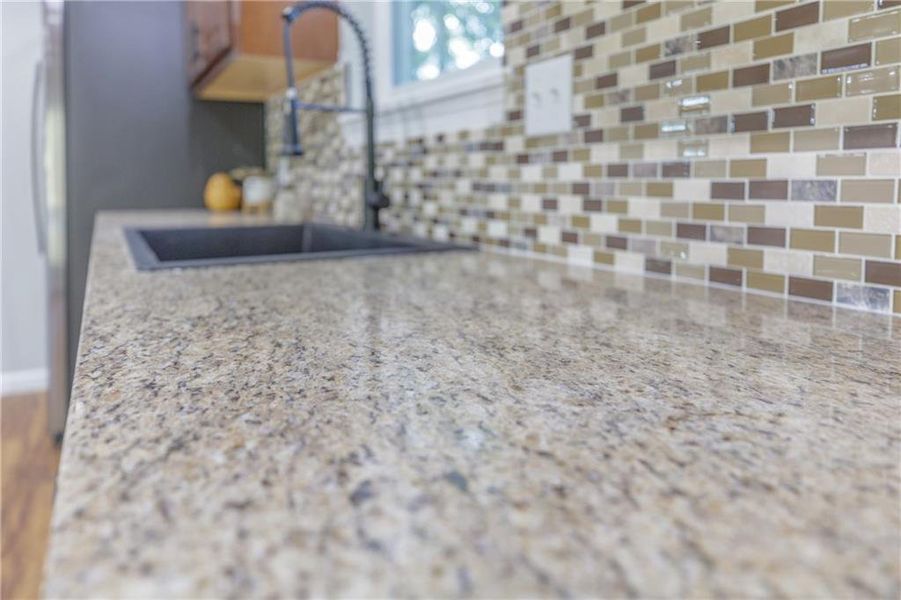 Close-up of interior finishes inside a home in , Menlo (Image 9).