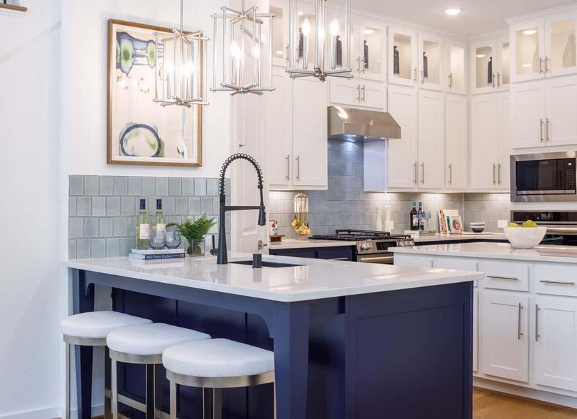 Furnished interior view inside a new home in Woodforest, Montgomery (Image 5).