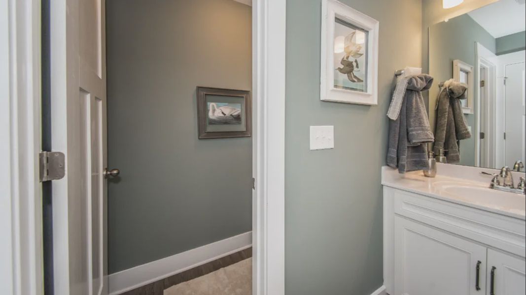 Furnished interior view inside a new home in Sidney Creek Single Family, Zebulon (Image 8).