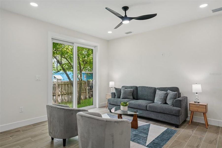 Furnished interior view inside a new home in , Largo (Image 3).