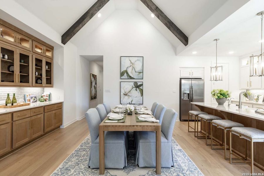 Furnished interior view inside a new home in La Cima, San Marcos (Image 18).