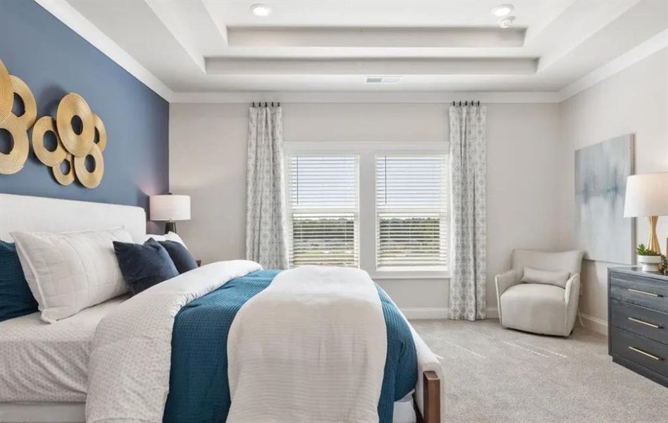 Furnished interior view inside a new home in River Pointe, Monroe (Image 11).