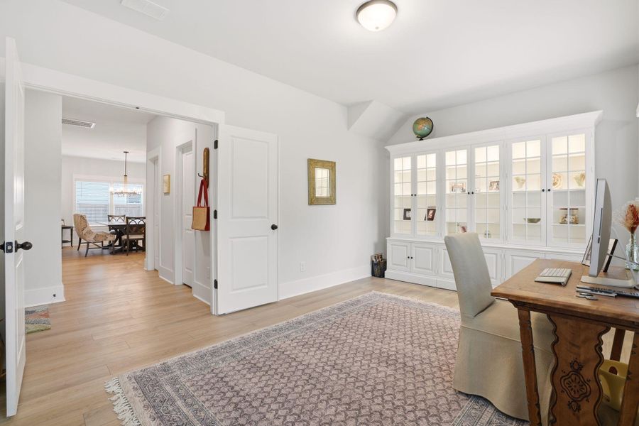 Furnished interior view inside a new home in , Summerville (Image 44). Furnished interior view inside a new home in , Summerville (Image 44).