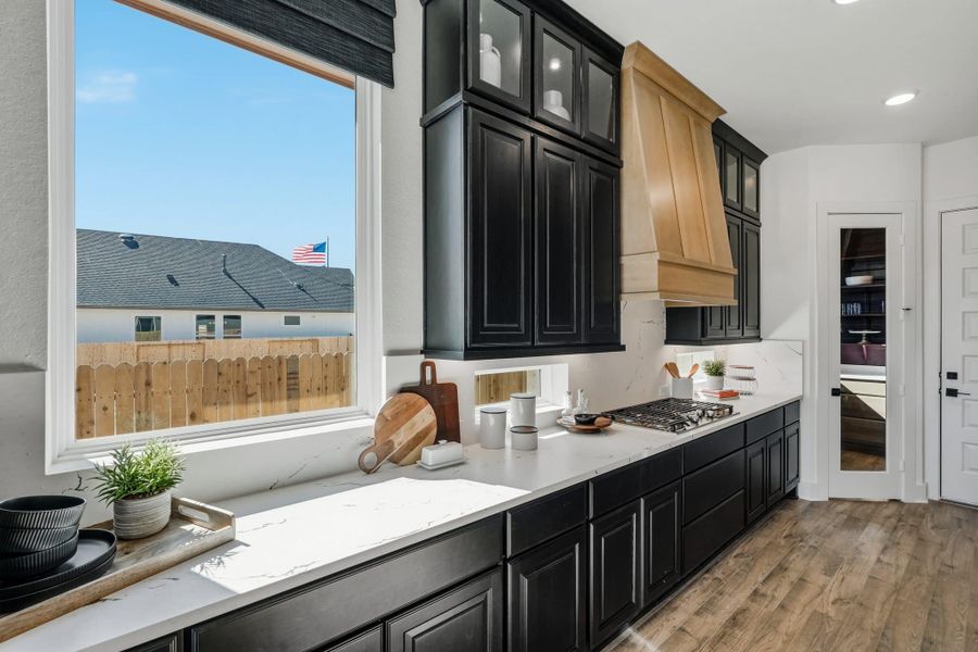 Furnished interior view inside a new home in Prominence, San Antonio (Image 43).