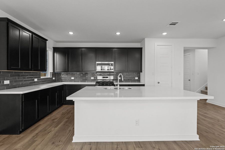 Furnished interior view inside a new home in Stillwater Ranch, San Antonio (Image 10). Furnished interior view inside a new home in Stillwater Ranch, San Antonio (Image 10).