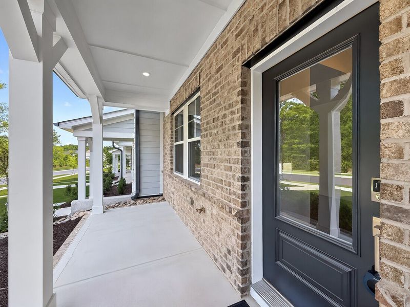 Exterior details and patio area of a home in Silverstone, Knightdale (Image 3).