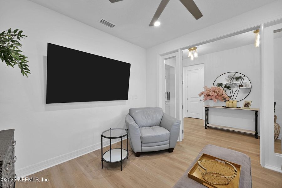 Furnished interior view inside a new home in , Jacksonville (Image 30). Furnished interior view inside a new home in , Jacksonville (Image 30).