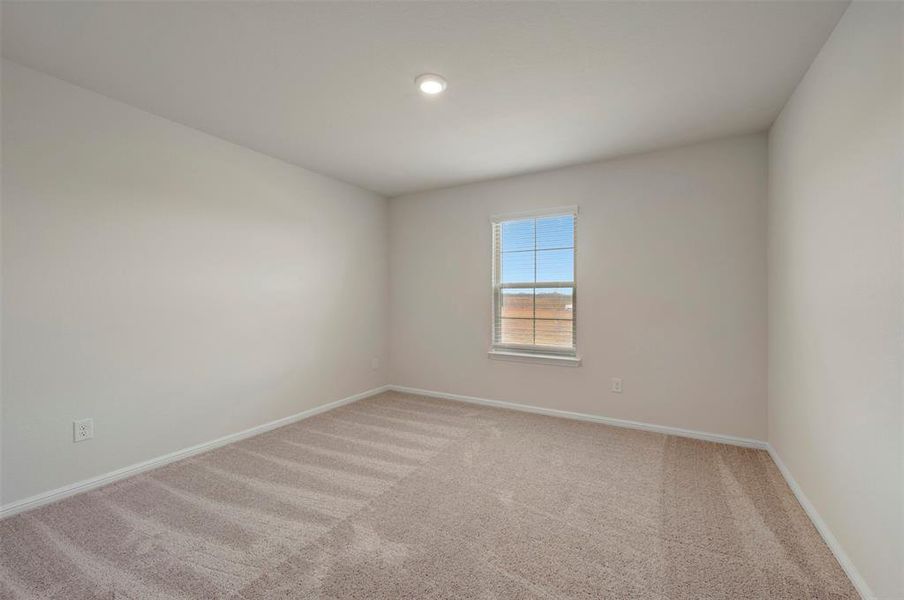 Spacious, unfurnished interior of a new home in The Preserve, Justin (Image 37).