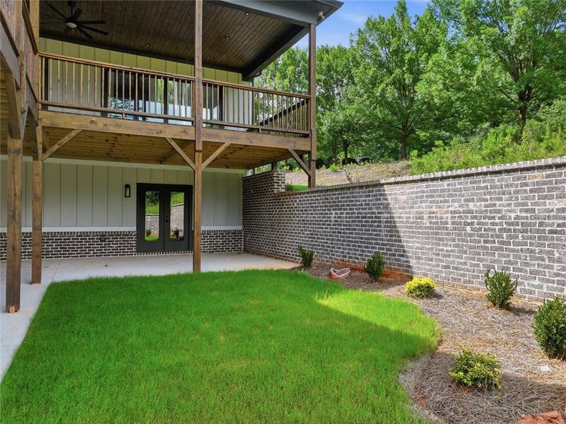 Exterior details and patio area of a home in , Gainesville (Image 28). Exterior details and patio area of a home in , Gainesville (Image 28).