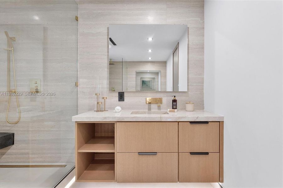 Furnished interior view inside a new home in , Hollywood (Image 15).