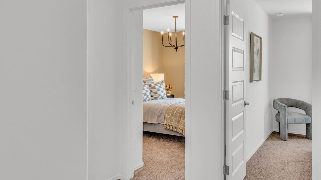 Furnished interior view inside a new home in Hanson Ridge, Vail (Image 42).