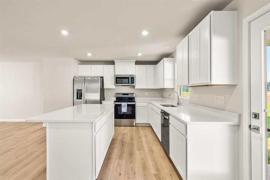 Furnished interior view inside a new home in Brookshire, Sanford (Image 5).