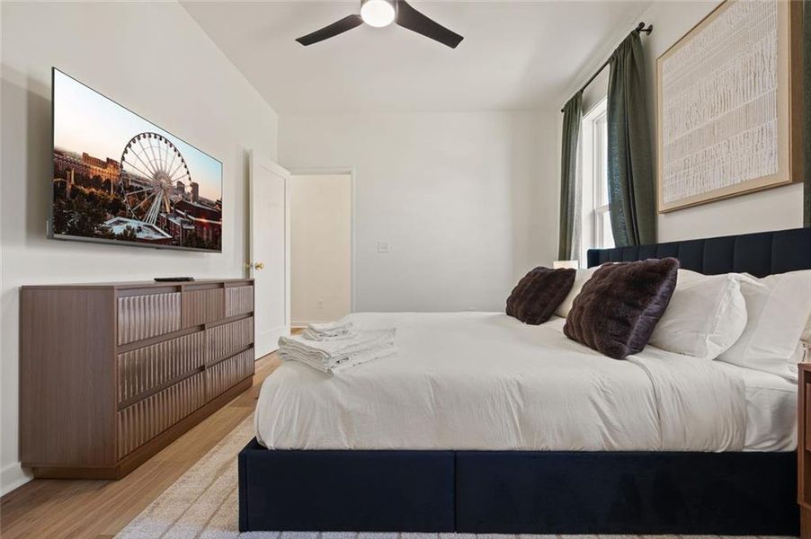 Furnished interior view inside a new home in , Decatur (Image 37).