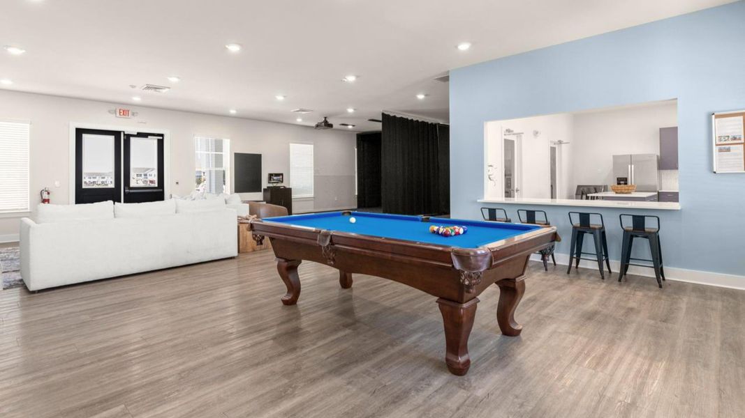 Furnished interior view inside a new home in Sidbury Station, Castle Hayne (Image 17).