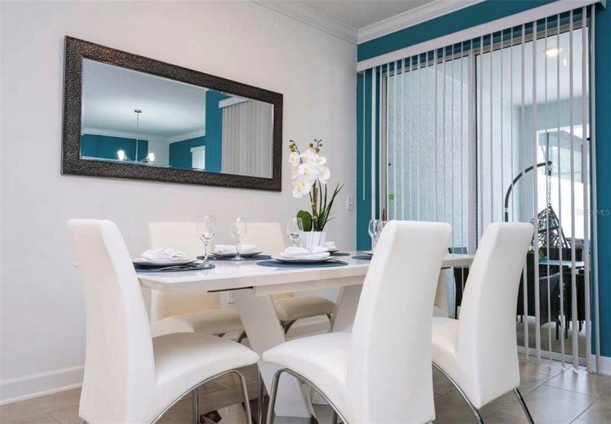 Furnished interior view inside a new home in , Kissimmee (Image 4).