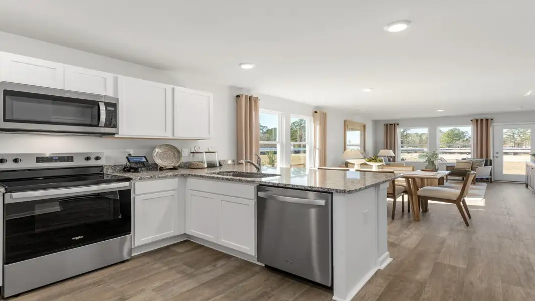 Furnished interior view inside a new home in McKenzie Gardens, Brunswick (Image 3).