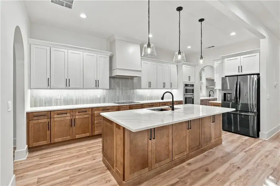 Furnished interior view inside a new home in , Atlanta (Image 13).