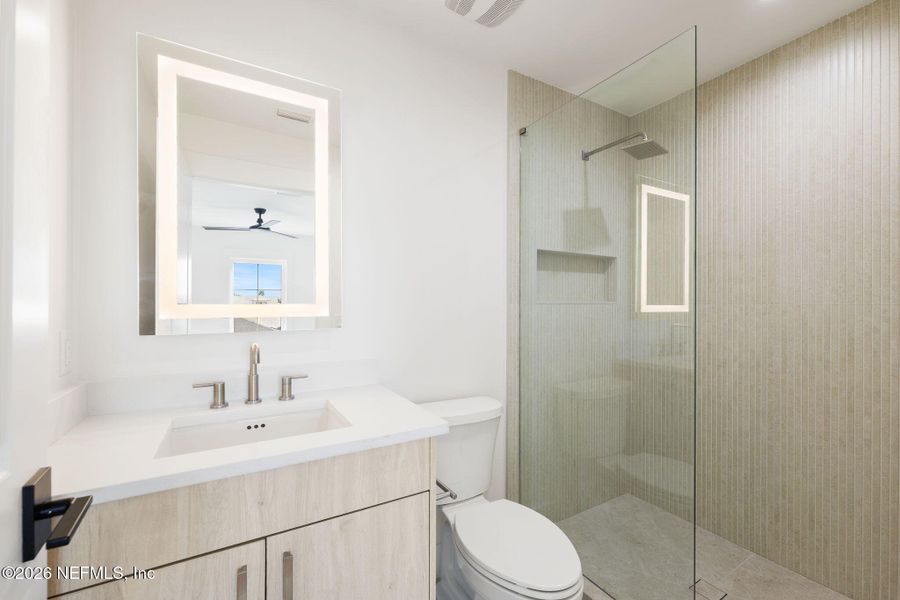 Furnished interior view inside a new home in , Jacksonville Beach (Image 13).