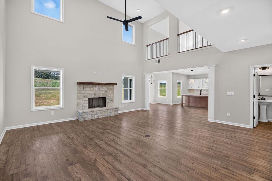 Spacious, unfurnished interior of a new home in Blackwelder Bluff, Bowdon (Image 25).