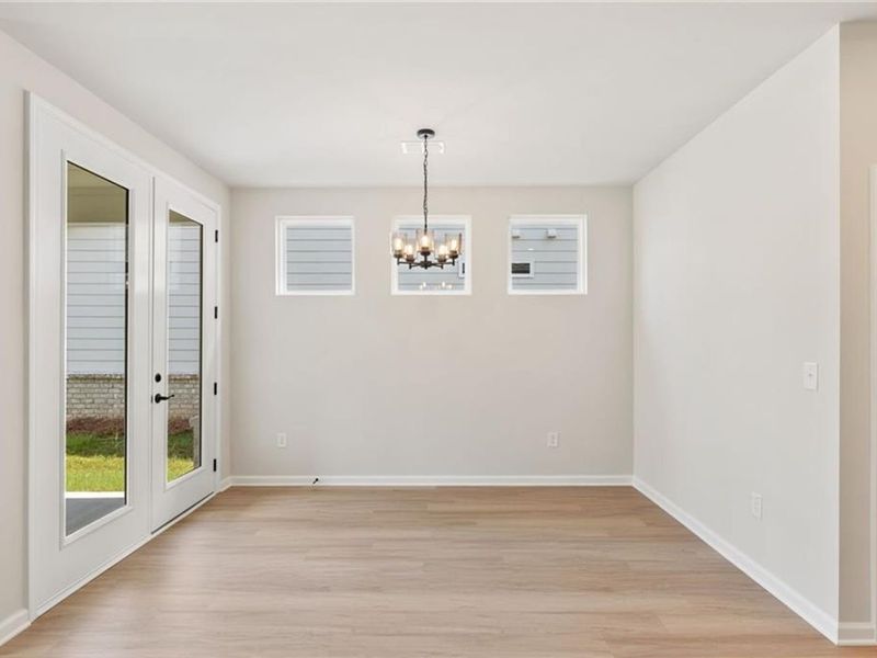 Spacious, unfurnished interior of a new home in Kelly Preserve, Loganville (Image 13).
